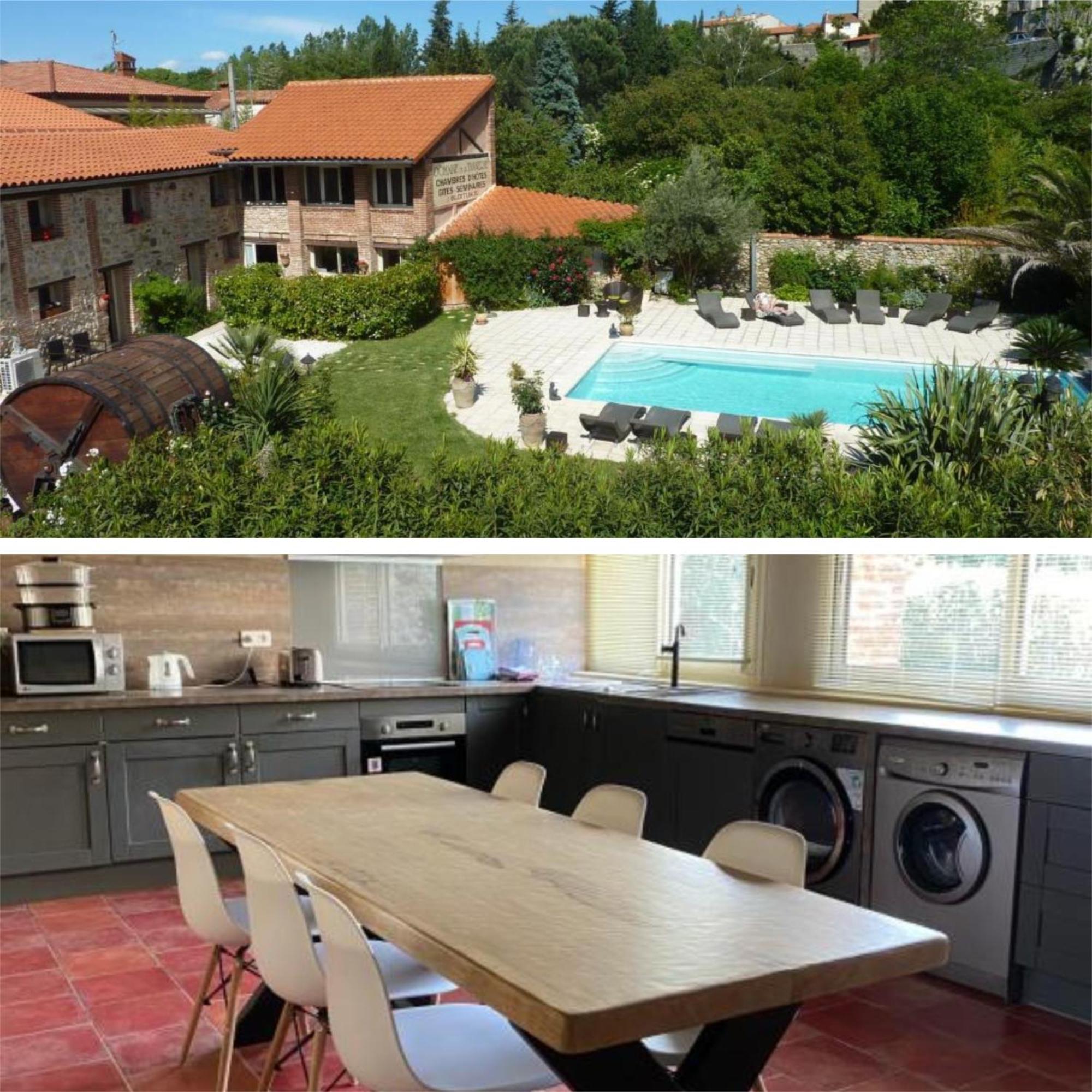 Domaine De La Tannerie Chambres D'Hotes Et Appartements Prades  Exterior foto